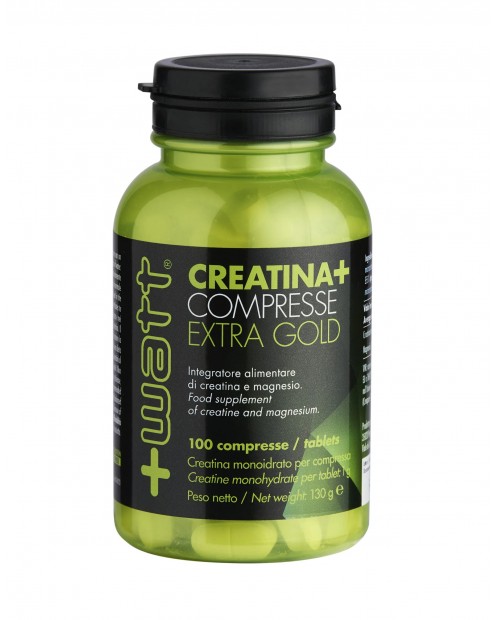 Creatina+ Compresse Extra Gold 100 compresse - +Watt