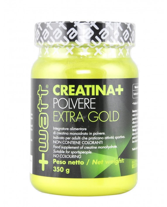 Creatina+ polvere Extra Gold 350 grammi - +Watt