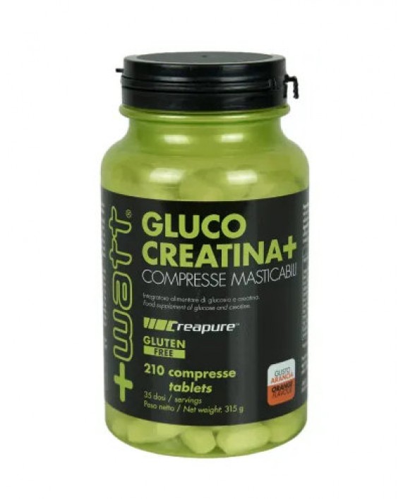 Gluco Creatina+ 210 compresse masticabili - +Watt