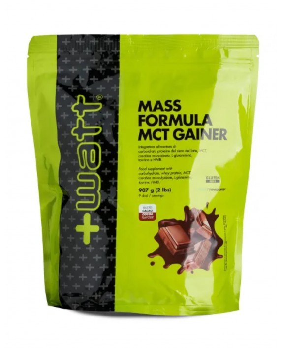 Mass Formula MCT Gainer Cacao 907g - +Watt