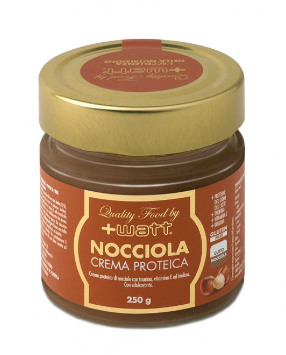 Quality Food - Crema Proteica Nocciola 250 grammi - +Watt