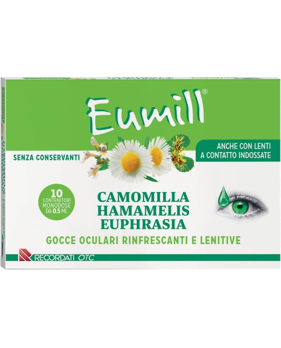 Eumill Gocce Oculari Rinfrescanti e Lenitive