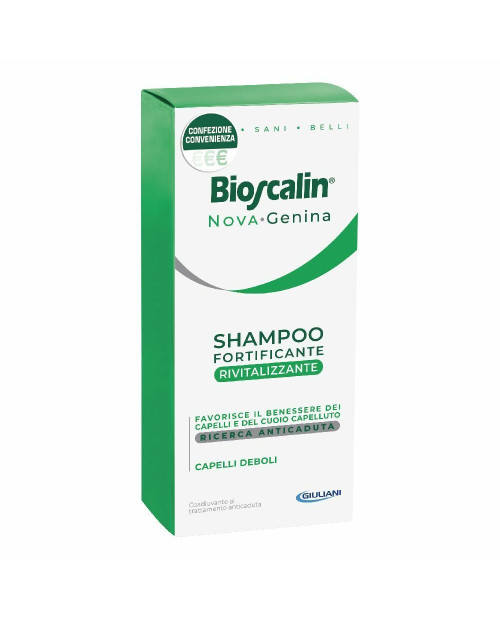Bioscalin® NOVA Genina Shampoo Fortificante Rivitalizzante 200 ml - Bioscalin