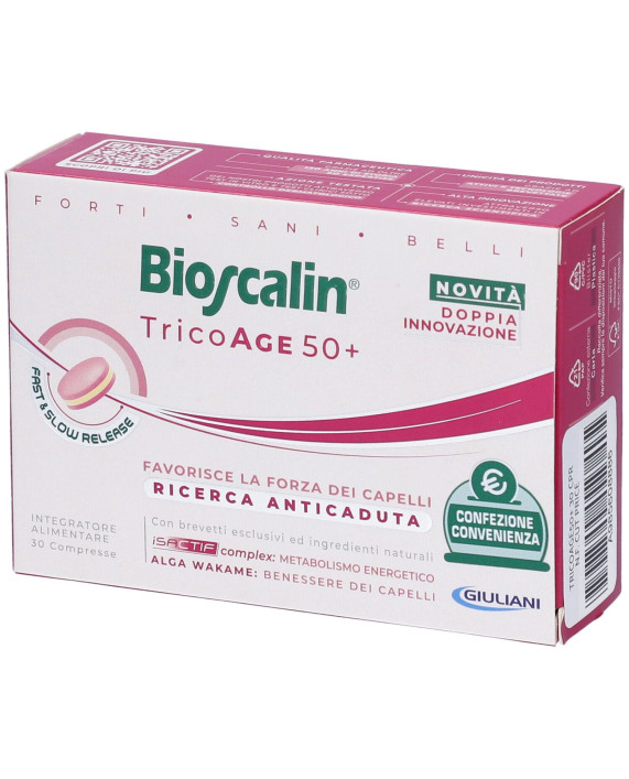 Bioscalin TricoAge 50+ 30 Compresse - Bioscalin