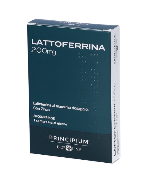 Principium Lattoferrina 200 mg 30 compresse - Bios Line 