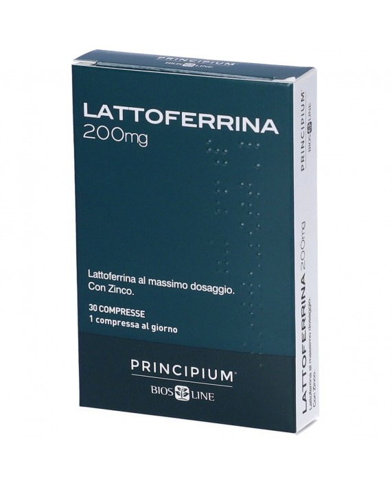 Principium Lattoferrina 200 mg 30 compresse - Bios Line 