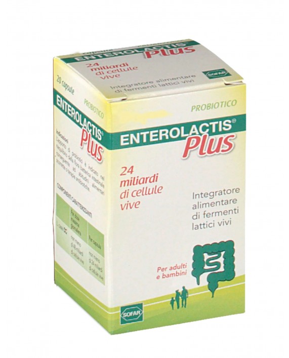 ENTEROLACTIS PLUS 15 Capsule Sofar