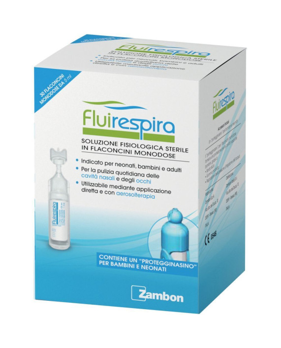 Fluirespira Soluzione Fisiologica Sterile - Zambon